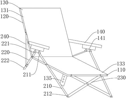 一种可折叠热敷椅子的制作方法