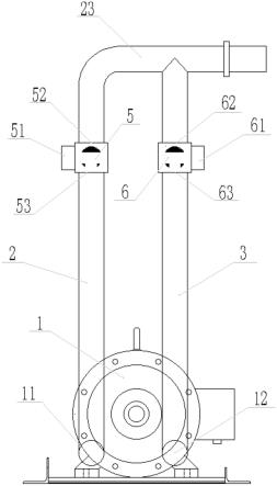 一种抽气包装秤用抽气棒的供气结构的制作方法
