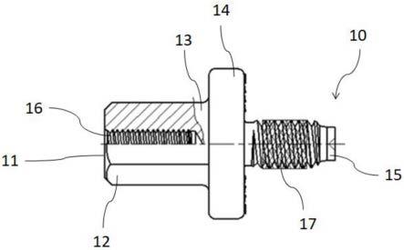 异形密封螺栓及用于成型异形密封螺栓的装置的制作方法