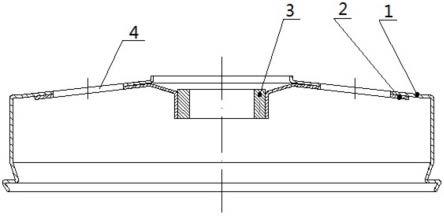 一种多级泵空套支撑导叶结构的制作方法