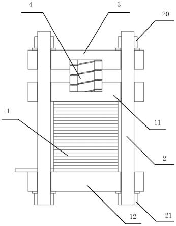 质子交换膜燃料电池电堆压紧装置的制作方法