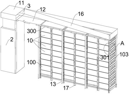 储能集装箱的空调风道结构及储能集装箱的制作方法