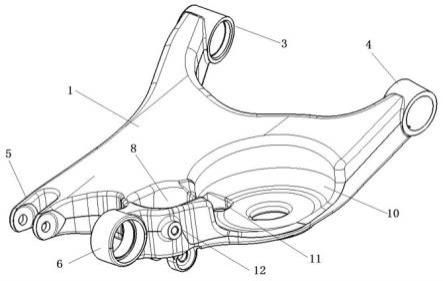 一种新能源汽车铝合金空心控制臂的制作方法