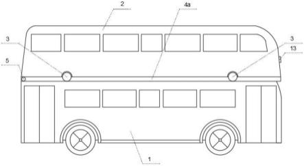 一种分层自卸式双层公交车的制作方法