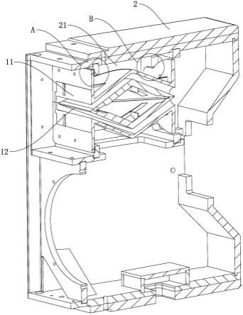波导与音箱箱体的密封连接结构的制作方法