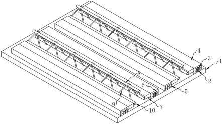 一种具有加强结构的钢筋桁架楼承板的制作方法