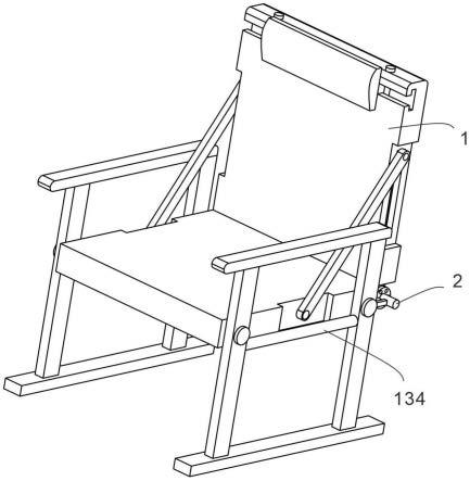 一种具有收纳功能的铁制椅子的制作方法