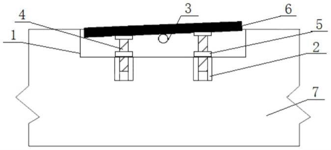一种支座预埋钢板调坡装置的制作方法