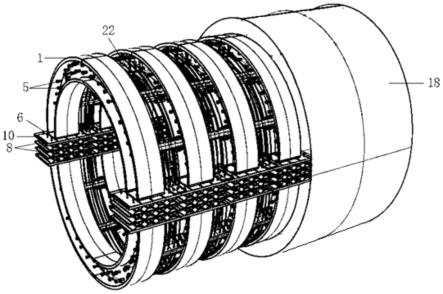 一种复合式缓冲吸能隧道让压支护体系