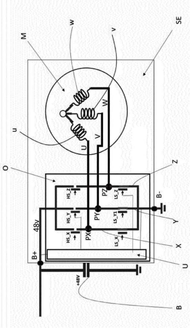 用于管理旋转电机的电机模式结束的控制模块和方法与流程