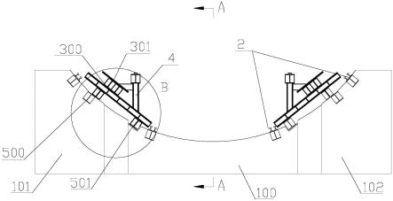 一种适用于大直径盾构机的出洞拆机托架的制作方法