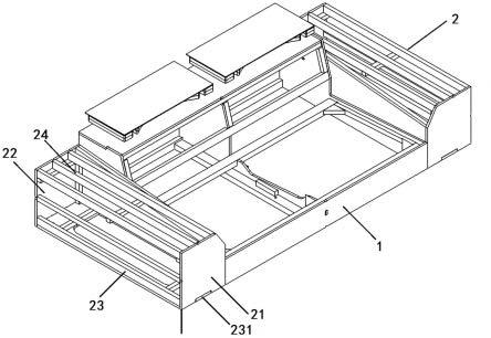 一种沙发底框结构的制作方法