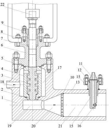 多级密封的调压调温蒸汽阀门的制作方法
