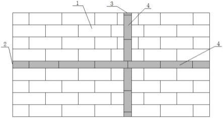 一种预制装配式免支模砌块墙体圈梁及构造柱结构的制作方法
