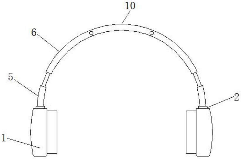 一种耳机头可折叠的头戴耳机的制作方法