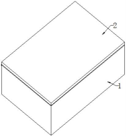 一种卡牌专用包装折叠方盒的制作方法