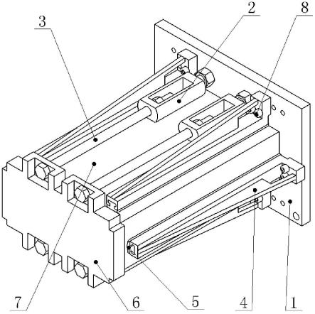 一种板翅式散热器芯体的钎焊防变形工装结构的制作方法