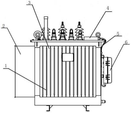 一种混合绝缘高过载有载调容调压配电变压器的制作方法