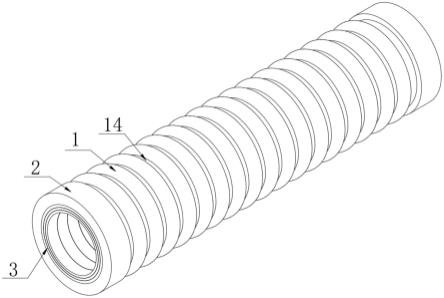 一种高抗冲HDPE双壁波纹管的制作方法
