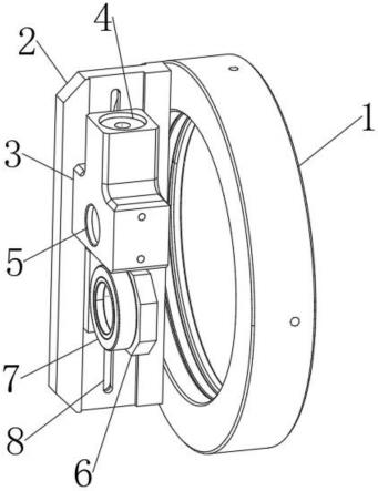 一种三轴调校仪镜头紧固工装的制作方法