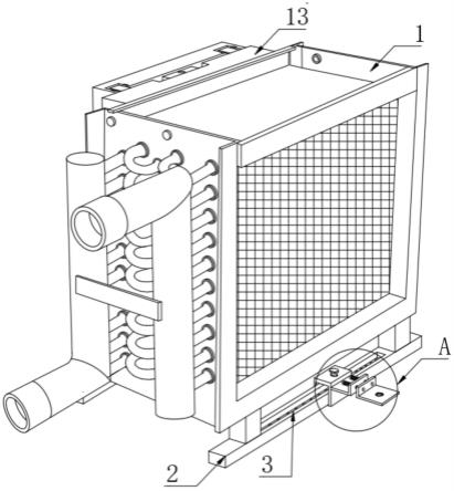 一种金属网箱空气冷却器的制作方法