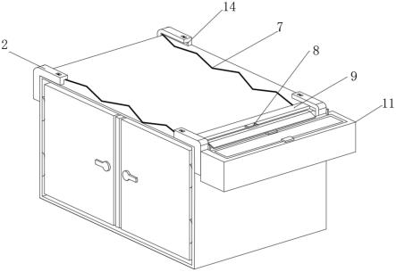一种具有边角防护功能的铝合金橱柜的制作方法
