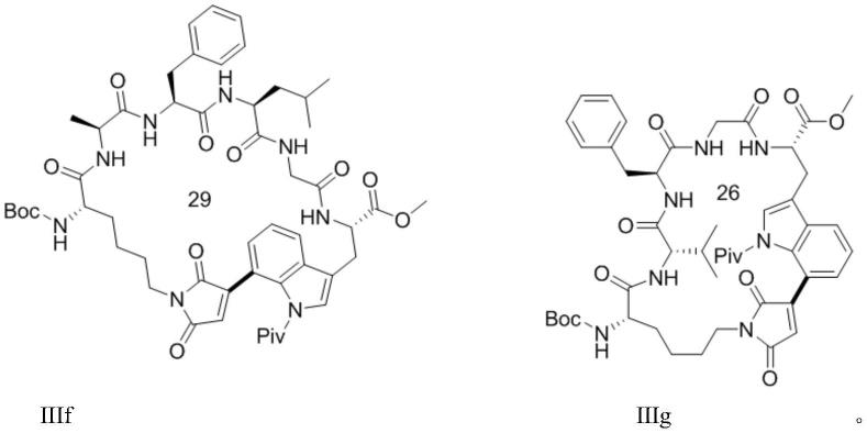 色氨酸7号位马来酰亚胺环化衍生物及其制备方法与应用