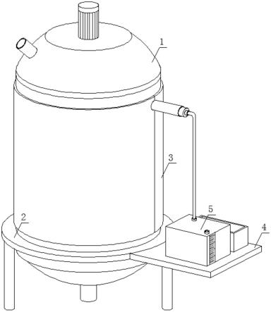 一种新型高效溶铜罐进风口结晶冲洗装置的制作方法