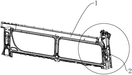 一种车辆的侧围后内板结构的制作方法