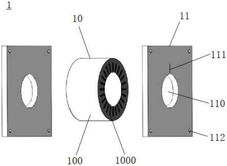 一种标记海尔贝克磁环磁极的装置的制作方法