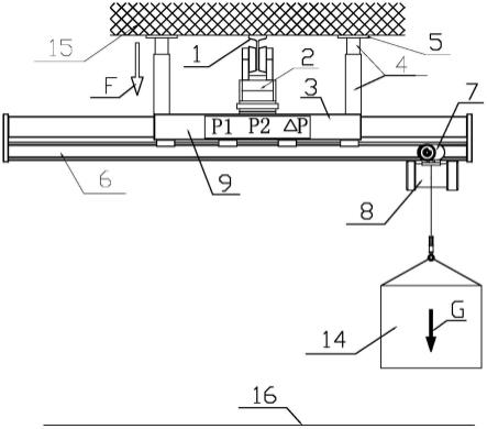 单横轨防偏载单轨吊运系统的制作方法