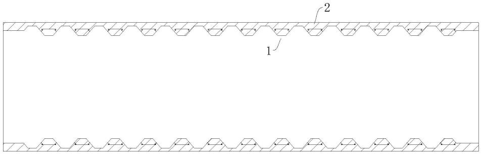 一种HDPE内肋缠绕管的制作方法