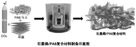 一种石墨烯/PA6复合材料的制备方法与流程