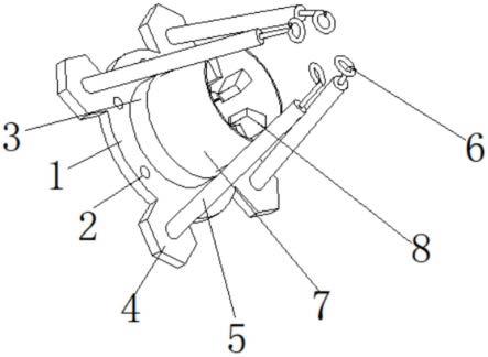 一种适用于吊臂式起重机的立式加固装置的制作方法