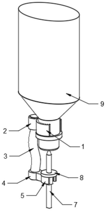 一种输液袋与液体瓶连接加固装置的制作方法