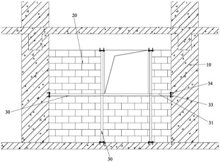 以型钢加固外墙的防控建筑灾变构造及方法与流程