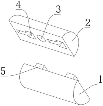 一种基于磁极相斥锁止连接的首饰连接结构的制作方法
