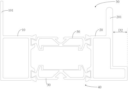 金属幕墙夹芯板转换型材及其连接节点结构的制作方法