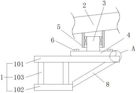 一种方坯连铸机摆动流槽底座轴结构的制作方法