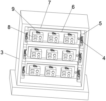 一种一体化异型连接铜触头融合电气柜体结构的制作方法