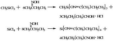 一种固定床生产改性-甲基三丁酮肟基硅烷的方法与流程