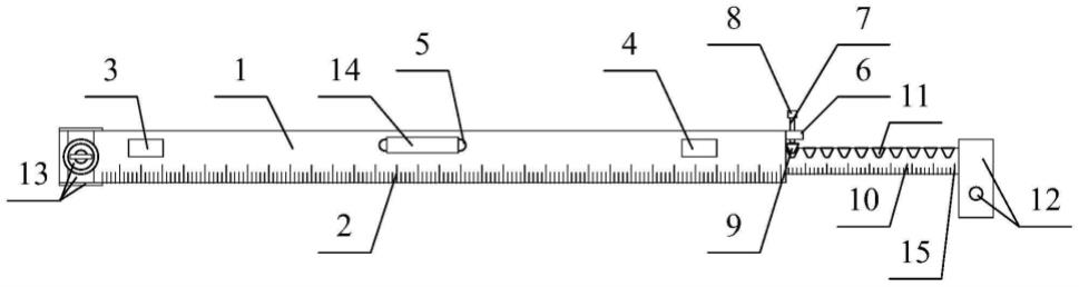 一种通信工程布线测量工具的制作方法