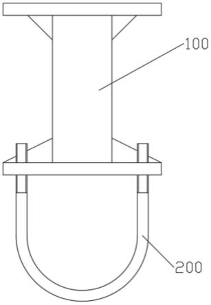 螺旋输送机用中间吊起装置的制作方法