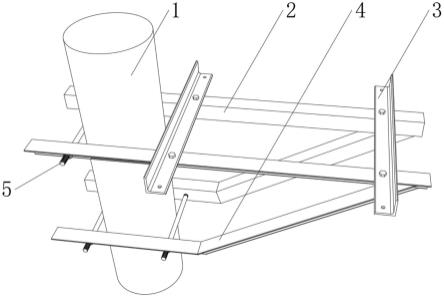 一种H型杆塔用组装式机柜架的制作方法