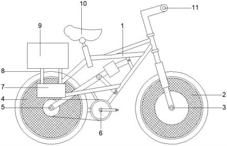 一种具有反向充电功能的电动自行车的制作方法