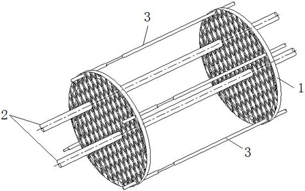 一种用于管壳式换热器的板网型折流板装置的制作方法
