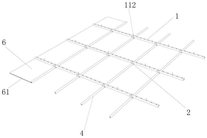 一种装配式吊顶面板拼接结构的制作方法