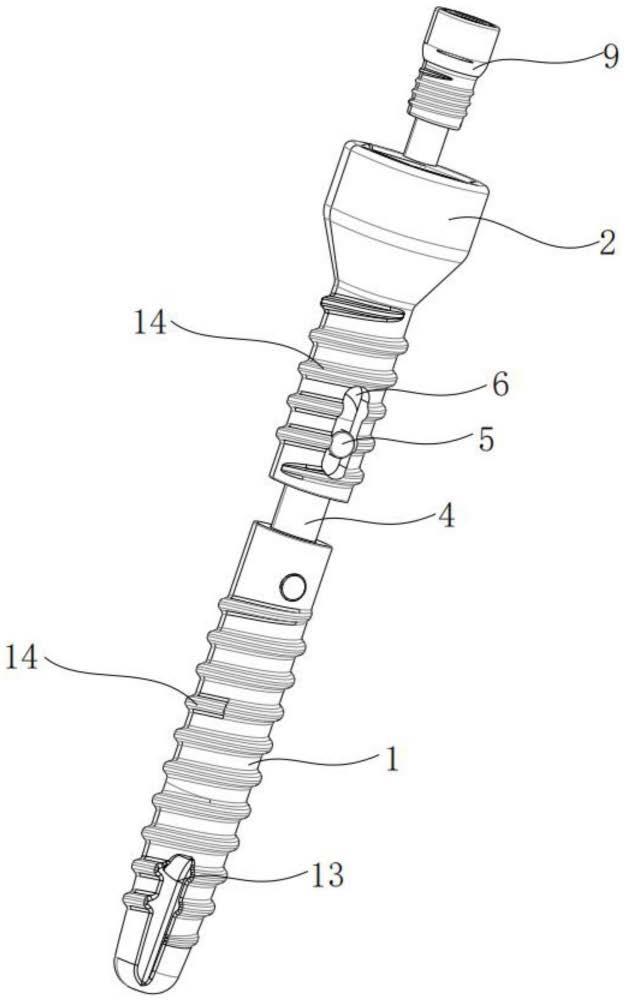 一种椎弓根离断延长钉的制作方法