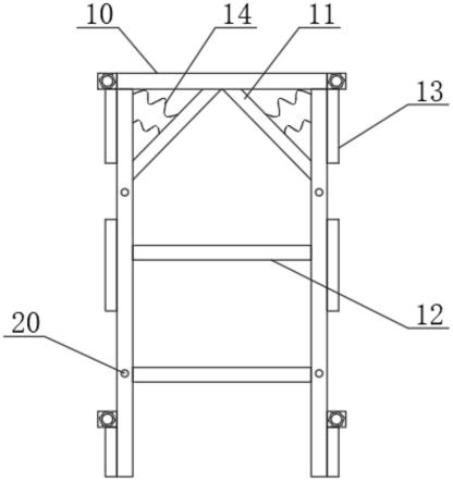 高速铁路箱梁伸缩缝预埋钢板安装的定位装置的制作方法