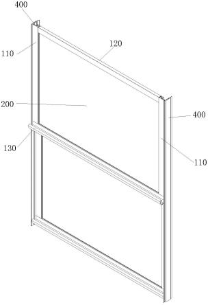 一种实验室通风柜升降视窗结构的制作方法
